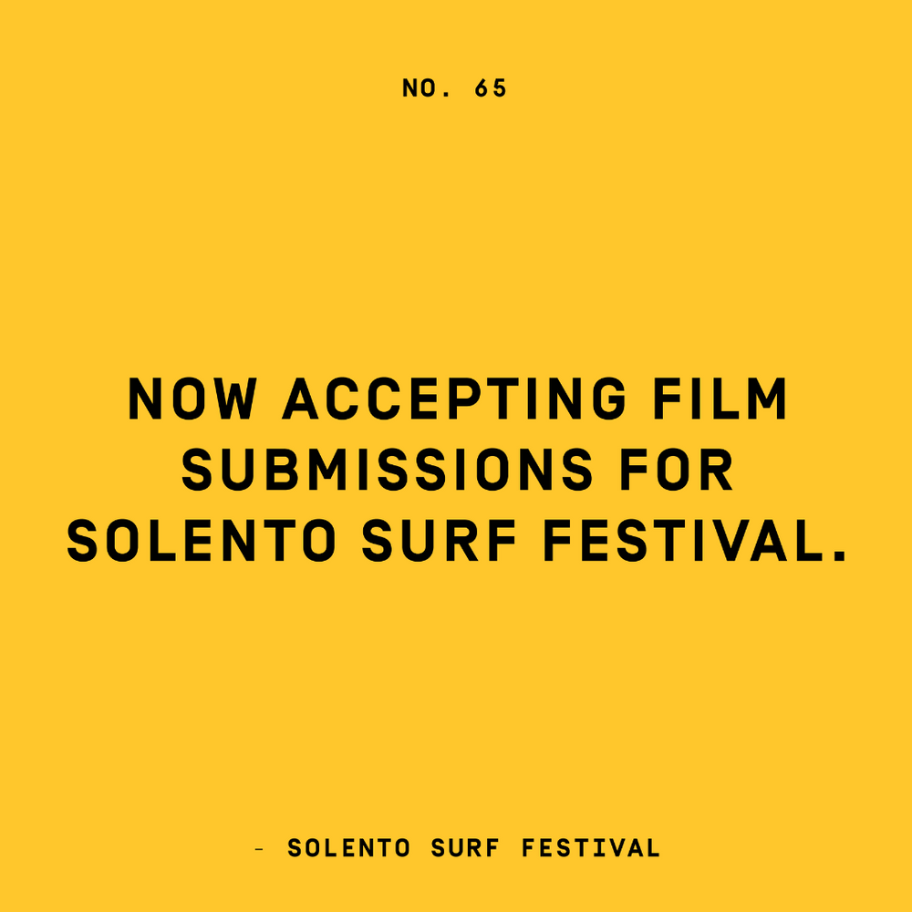 Now Accepting Film Submissions