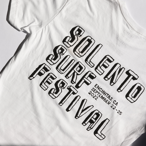 2022 Solento Surf Fest T Shirt